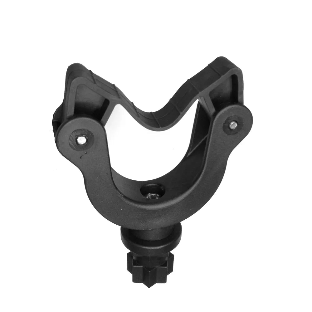 Rowing Inflatable Boat Kayak Paddle Holder Clip – Track Mounted Oar Grip Supporter, SUP Leash Plug Adapter
