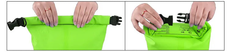 Outdoor PVC Waterproof Dry Bag – 5L/10L/15L/20L/30L Storage Sack for Canoe, Kayak, Rafting, Swimming & Travel