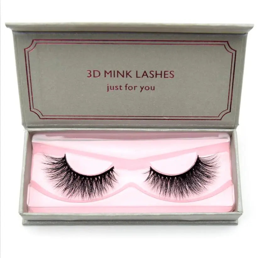 Visofree 3D Mink Lashes – High Volume Natural Black False Eyelashes #108, #109, #110