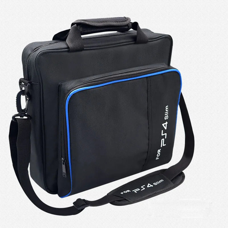 PS4 / PS4 Pro Slim Console Carry Bag - Original Size Shoulder Handbag, Canvas Case for PlayStation 4 Protection
