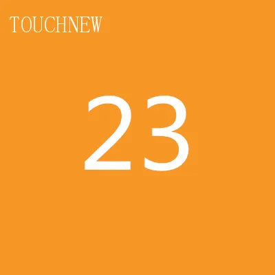 TOUCHNEW Alcohol Sketch Markers - Dual Tip Brush Pens for Manga Drawing & Art Supplies