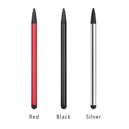 2 in 1 Capacitive Stylus Pen - Touch Screen Pencil for Tablets and Phones | High Precision Multicolor for iPad, Samsung, PC