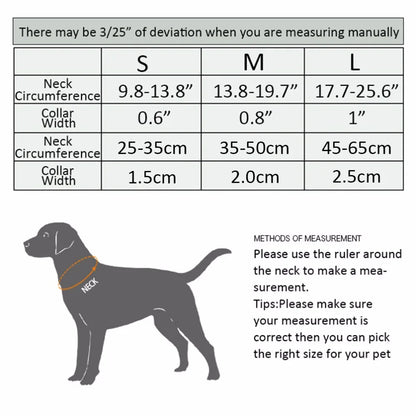 Truelove Reflective Dog Collar Set – Adjustable, Padded Soft Nylon for Small, Medium & Large Dogs, TLC5271