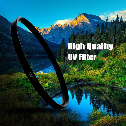 Kenko UV Filter Lens Protector — Fits Canon, Nikon, Sony DSLR (49mm to 82mm)