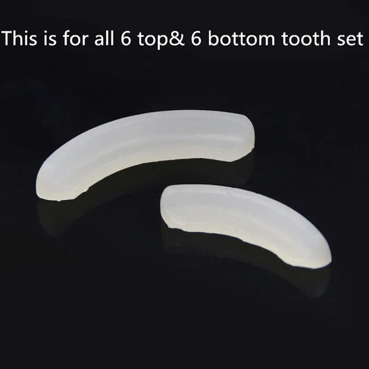 JINAO 2-Piece Grillz Molding Bar – Reusable Silicone Fitting Mold for Top & Bottom Hip Hop Teeth Grillz