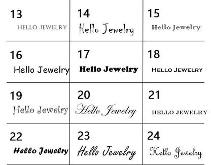 100pcs Square Head Bracelet Rings – Custom Logo Label Price Tags for Jewelry Display & Packaging Accessories Wholesale