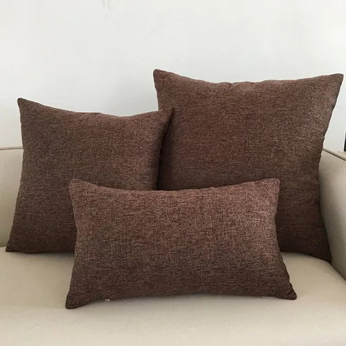 Sofa Cushion Cover – Decorative Throw Pillow Case for Home & Hotel, Multiple Sizes 30x50–60x60 cm