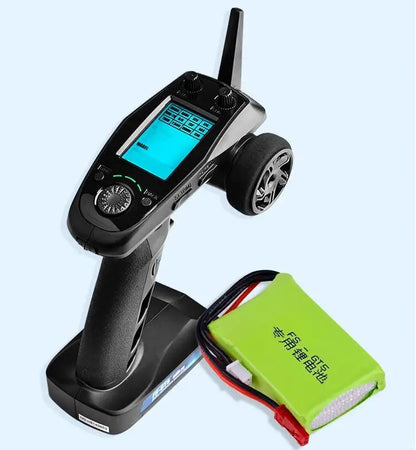 Flysky FS-GT5 2.4G 6CH Transmitter – FS-BS6 Receiver with Built-in Gyro & Fail-Safe for RC Car & Boat