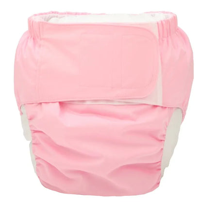 Sigzagor XL Adult Cloth Diaper – Reusable Pocket Nappy with Hook & Loop for Urinary Incontinence 68–128 cm Waist