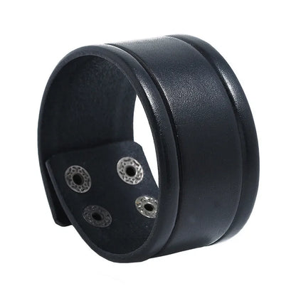 Modyle Vintage Punk Retro Multilayer Leather Bracelet – Handmade Braided Rope Wrap Bangle for Men
