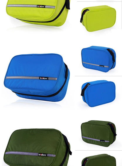 Hanging Travel Toiletry Bag | Organizer Kit for Men & Women with Cosmetics & Makeup Storage