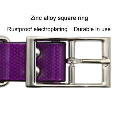 New Fashion Pet Dog Collar - High Quality TPU & Nylon, Waterproof, Deodorant-Resistant, Easy to Clean - Available in 7 Colors