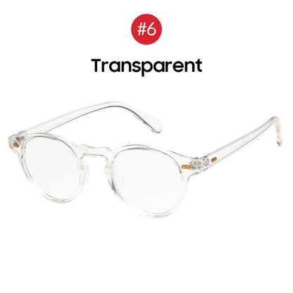 VIVIBEE 2025 Fashion Oval Small Sunglasses – Classic UV400 Clear Transparent Shades for Men & Women