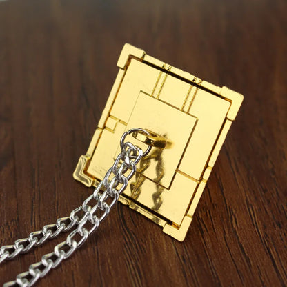 Yu-Gi-Oh! Millennium Puzzle & Eye of Horus Necklaces - 3D Anime Cosplay Pendant Jewelry Gift for Men and Women