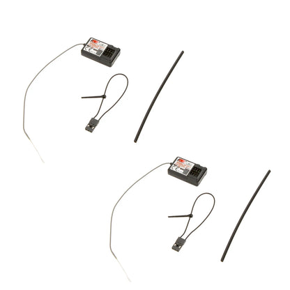 Flysky FS-GR3E 3-Channel 2.4G Receiver for RC Car, Truck, Boat – Upgrade for GT3B/GT3C Transmitter, Failsafe Included (1/2/4pcs)