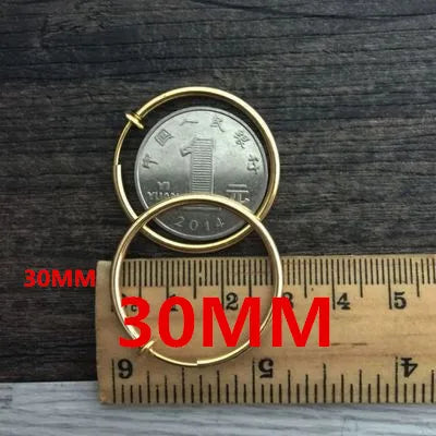 Unisex Clip-On Earrings – Invisible No-Piercing Spring Ear Cuffs, Small Circle Gold/Silver/Black Plated Jewelry for Women & Men