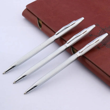 Luxury Twist Wave Metal Ballpoint Pen – High-Quality Drawing & Writing Pen for Office and School