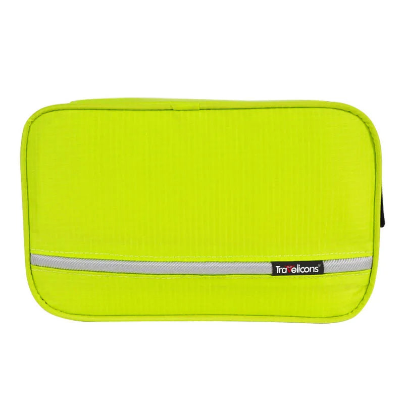 Hanging Travel Toiletry Bag | Organizer Kit for Men & Women with Cosmetics & Makeup Storage