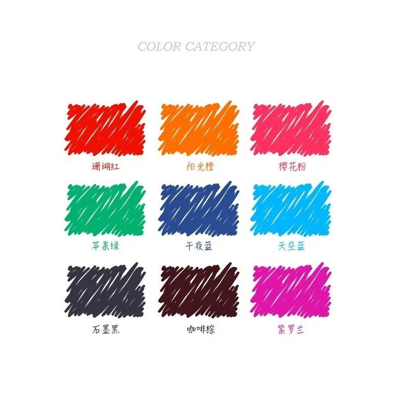 20ml Colorful Liquid Ink Refill — Smooth Bright Comics Ink for Office, School & Stationery Use (No Pen Included)