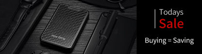 NewBring Multi-Functional Metal Money Clip – Men's Credit Card Wallet with Key Holder