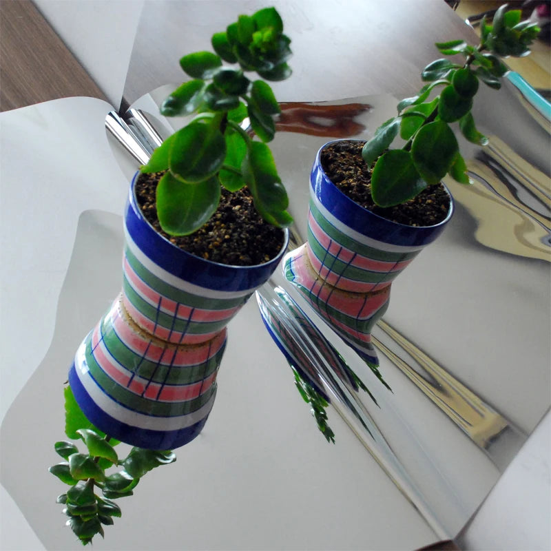 Mirror Reflective Self-Adhesive Stickers - Super Strong PET Decorative Film for Home