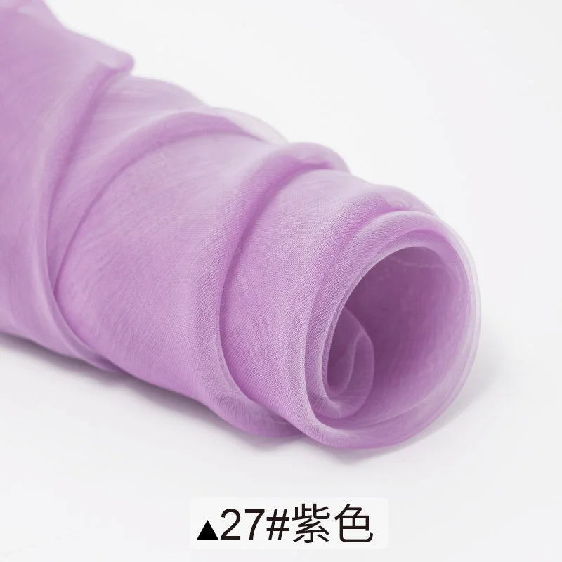 Sheer Organza Fabric Roll - Wedding Party Decoration Material For Romantic Birthday And Event Decor