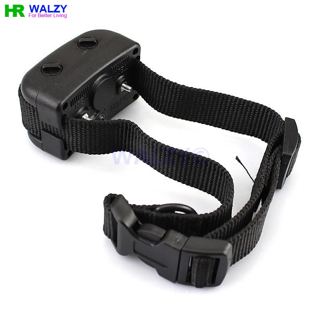 H-166 Rechargeable Waterproof Dog Training Collar No-Bark Shock & Vibration Adjustable Sensitivity Anti-Barking Behavior Control Device