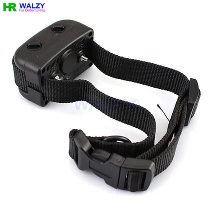 H-166 Rechargeable Waterproof Dog Training Collar No-Bark Shock & Vibration Adjustable Sensitivity Anti-Barking Behavior Control Device