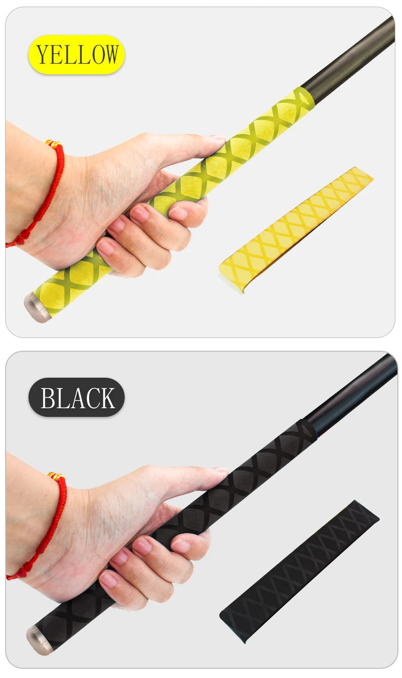 Anti-Slip Heat Shrink Tube for Fishing Rods — DIY Electrical Insulation, 5 Colors, 1M Length, Multiple Sizes 15-50mm