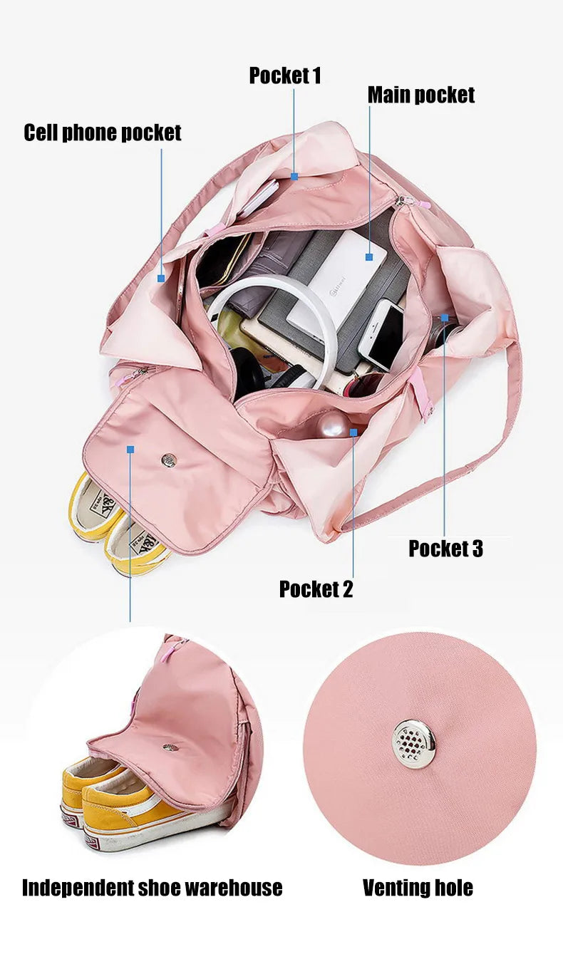 Yoga Mat Bag — Gym & Fitness Handbag for Women and Men, Nylon Sports Travel Bag for Training and Outdoor Activities XA441WA