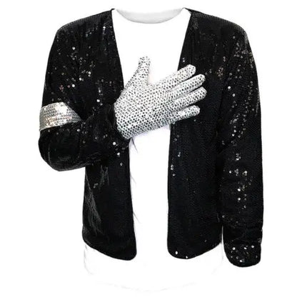 Michael Jackson Billie Jean Costume - Celebrity Performance Outfit For Show Party Birthday And Halloween Events