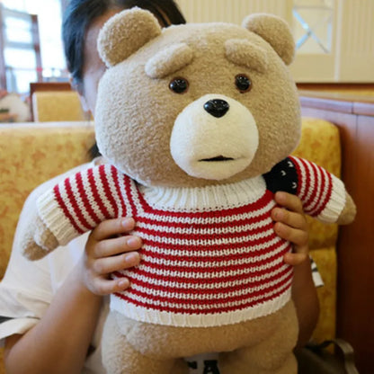 Ted 2 Movie Teddy Bear Plush Toy - 45cm Soft Stuffed Animal Birthday Gift with Apron