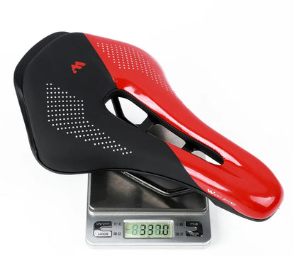 WEST BIKING Bicycle Saddle — Comfortable Hollow PU Leather Bike Seat | Wear-Resistant Road Cycling Cushion