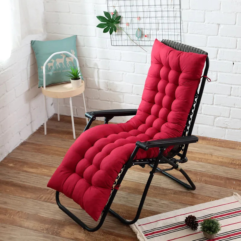 Recliner Soft Back Cushion - Comfortable Rocking Chair Lounger Seat Pad Garden Bench Cushion with Multiple Sizes
