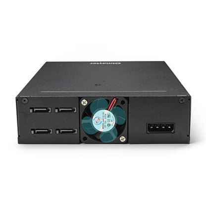 6-Bay & 4-Bay 2.5-inch SATA SSD/HDD Hot Swap Mobile Rack – Data Storage Enclosure for 5.25" Drive Bay