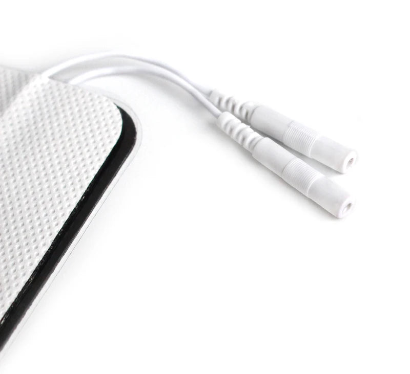 5×9cm Non-Woven Electrode Pads – 2mm Plug for TENS Muscle Stimulator & Acupuncture Machine, Gel Patch Accessories