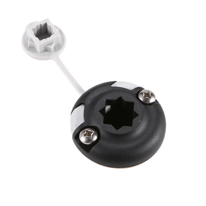 Durable Nylon Kayak Mount Base – Inflatable Boat Sea Rod Holder, Tackle Kit Accessory