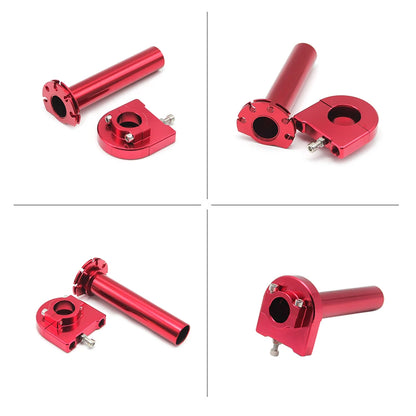 ZSDTRP 7/8" Aluminum Quick Action Throttle Grip Set – Twist Gas Throttle with Cable for 50cc, 110cc, 125cc Dirt & Pit Bikes