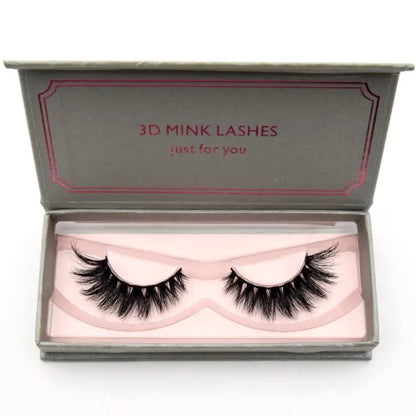 Visofree 3D Mink Lashes – High Volume Natural Black False Eyelashes #108, #109, #110
