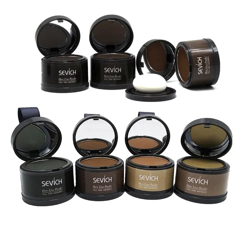 Sevich Hairline Powder 4g – Natural Hairline Shadow Concealer for Hair Loss, Unisex Makeup