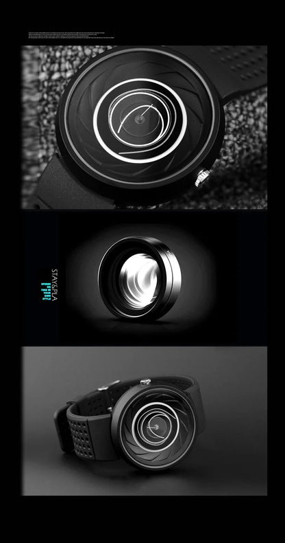 2023 Enmex Men’s Creative Industrial Quartz Watch — Digital Design Light Sports Fashion Wristwatch