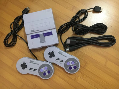 Super HD Output SNES Retro Classic Handheld Game Player – HDMI-Compatible TV Mini Console with 21 Built-in Games