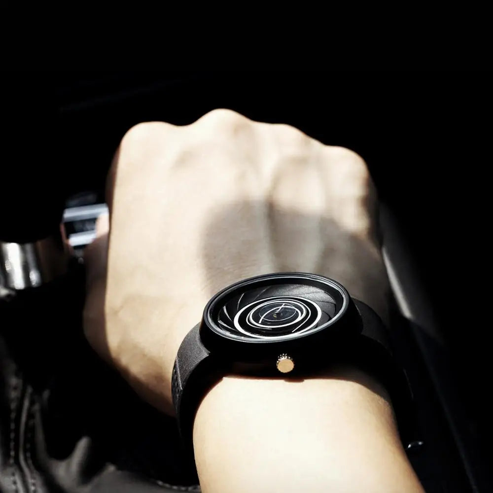 2023 Enmex Men’s Creative Industrial Quartz Watch — Digital Design Light Sports Fashion Wristwatch
