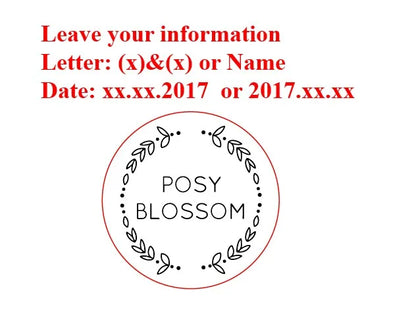 Custom Brass Wax Seal Stamp with 2 Initials & Wreath – Vintage Reusable DIY Wedding & Letter Stamp with Free Engraving