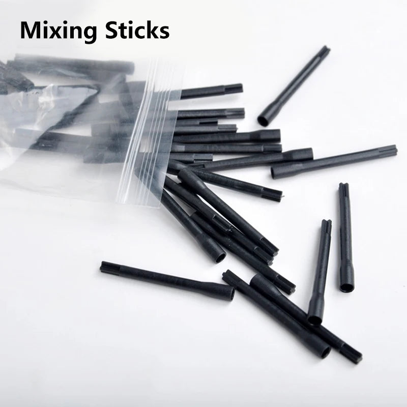 Electric Tattoo Ink Mixer – 1 Pc Pigment Agitator with 100 Pigment Sticks, Tattoo Blender Tool for Body Art Accessories