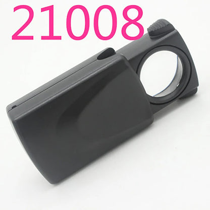 Portable 30X LED Magnifier — Acrylic Lens for Jewelry Appraisal, Reading, Sewing & Seniors