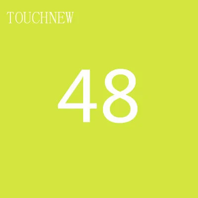 TOUCHNEW Alcohol Sketch Markers - Dual Tip Brush Pens for Manga Drawing & Art Supplies