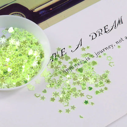 2000Pcs Mixed Color Sequins Pack - DIY Nail Art, Craft Jewelry Making & Wedding Decoration Confetti Supplies