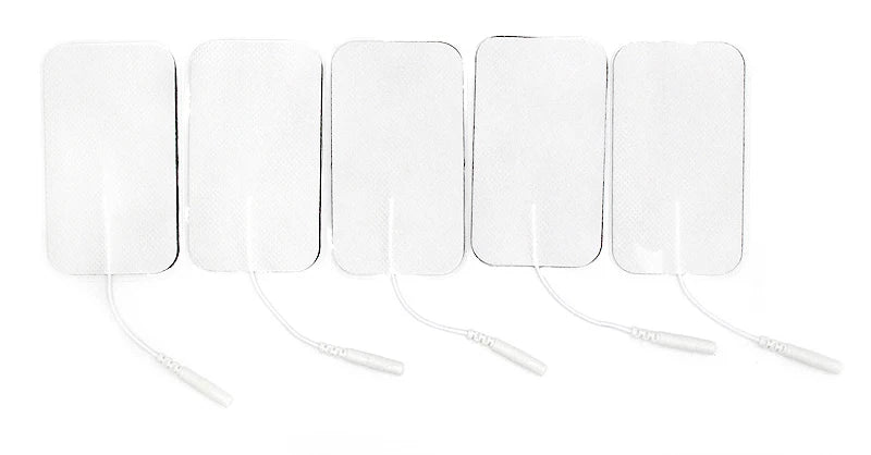 5×9cm Non-Woven Electrode Pads – 2mm Plug for TENS Muscle Stimulator & Acupuncture Machine, Gel Patch Accessories