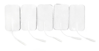 5×9cm Non-Woven Electrode Pads – 2mm Plug for TENS Muscle Stimulator & Acupuncture Machine, Gel Patch Accessories